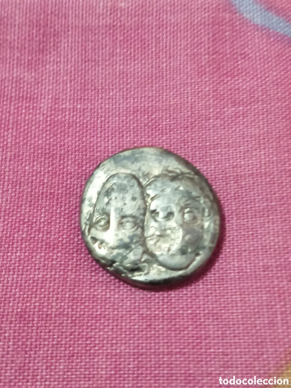 Monedas Grecia Antigua: RARA ESTATERA PLATA ISTROS A&Ntilde;O 400-350 ANTES DE CRISTO TRACIA GEMELOS