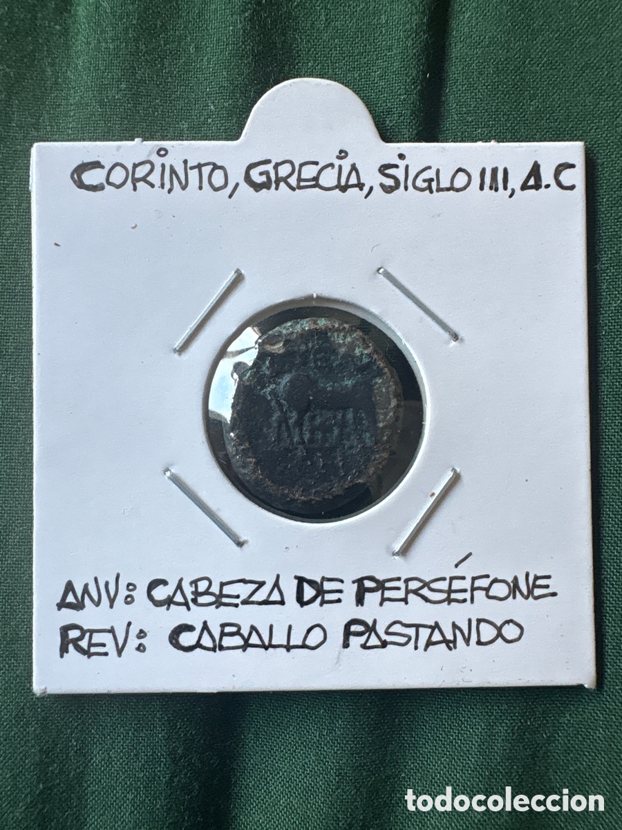 Monedas Grecia Antigua: Moneda Grecia, Corinto, Siglo III A.C (A5)