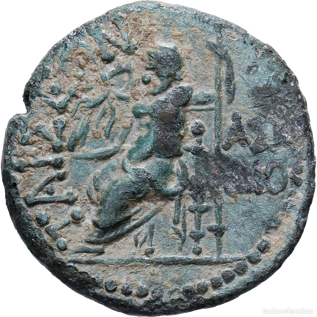 Monedas Grecia Antigua: [#139385] Cilicia, &AElig; Unit, 164-27 BC, Tarsus, Bronce, BC+, SNG-France:1357, SNG