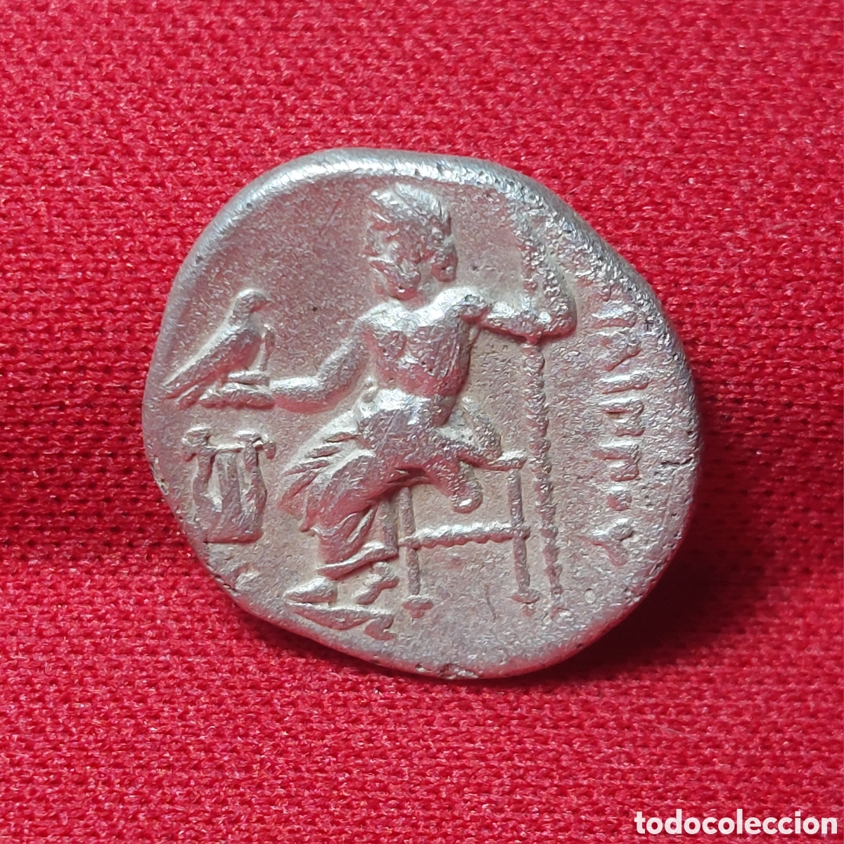 Monedas Grecia Antigua: DRACMA. FILIPO III [ 323 - 320 a.C] IMPERIO MACEDONIO. (ARG&Eacute;ADA).