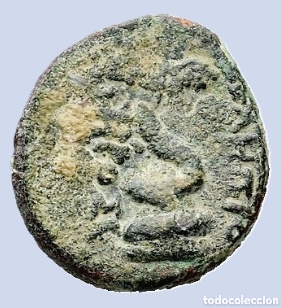 Monedas Grecia Antigua: MISIA. P&eacute;rgamo (hacia 133-27 a. C.) Bronce AE (21,1mm 10,7g) EN MB