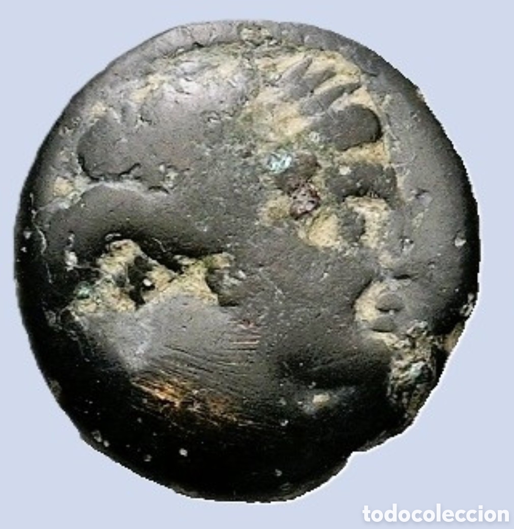 Monedas Grecia Antigua: PAMPHYLIA, Perge (siglo II a. C.) Bronce de bronce (19,3 mm, 7,8 g) EN MBC