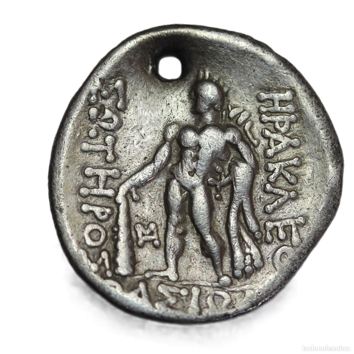 Monedas Grecia Antigua: Tetradracma. Grecia. S.II. a.C. Thasos. Peso: 15,4 gr. plata