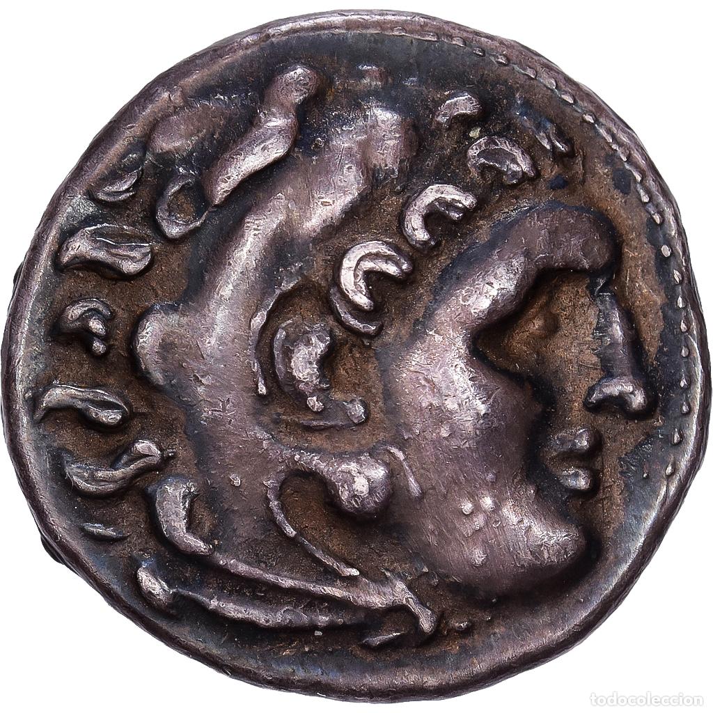 Monedas Grecia Antigua: [#1545182] Ionia, In the name of Alexander III, Drachm, 310-301 BC, Kolophon, Plata, MBC