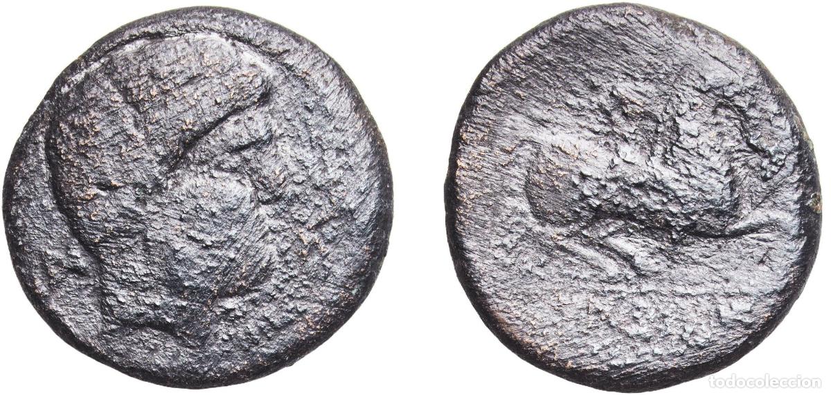 Monedas Grecia Antigua: Iberia (ancient) 2nd -1st Centuries BC AE Bronze 9.66g VF