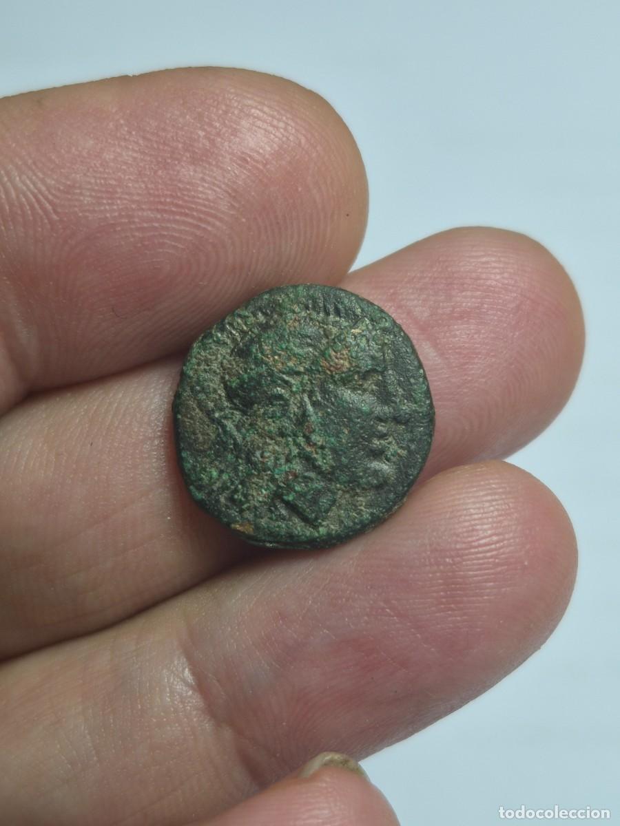 Monete Grecia Antica: NT/ REINO DE TRACIA BRONCE GRIEGO DE LISIMACO GENERAL DE ALEJANDRO MAGNO (A868)
