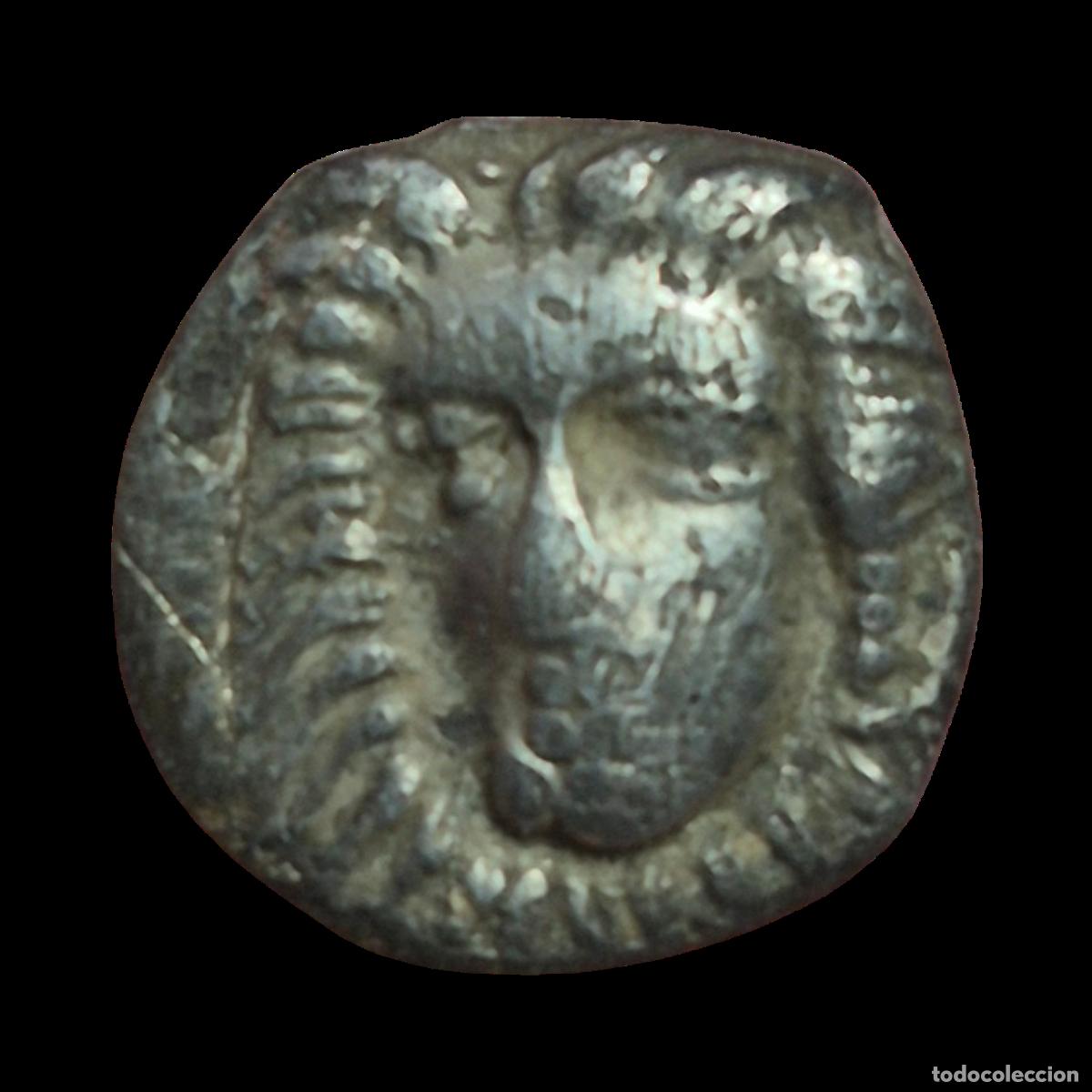 Monedas Grecia Antigua: NT/ GRECIA OBOLO PLATA PHISTELIA CAMPANIA 380-350 a.C.(A1038)