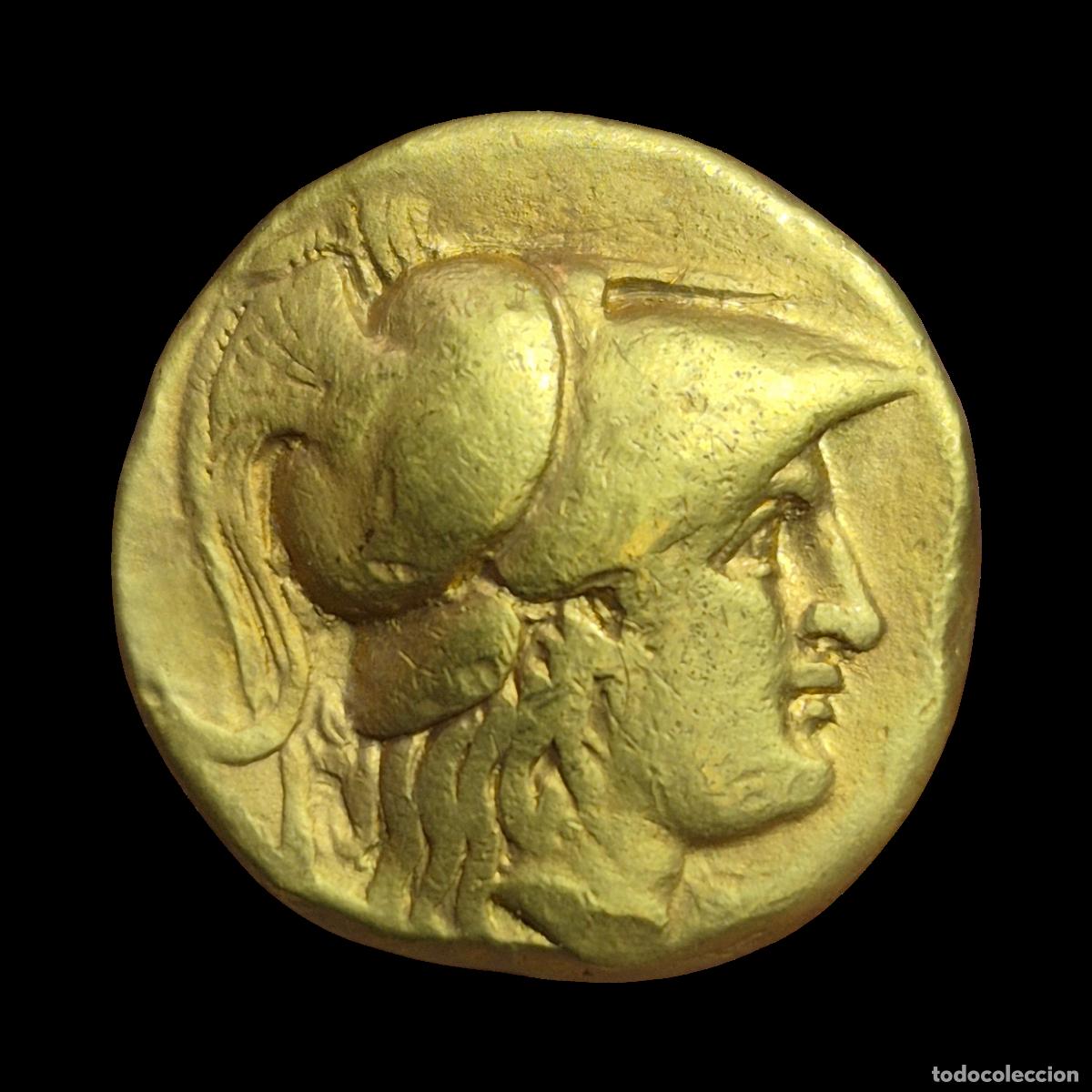 Monedas Grecia Antigua: NT/ GRECIA ALEJANDRO MAGNO ESTATERA ORO 323-317 AC (A1035)