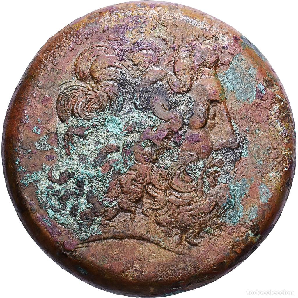 Monedas Grecia Antigua: [#1545567] Egypt, Ptolemy III, 246-221 BC, Alexandria, Bronce, MBC, SNG-Cop:171