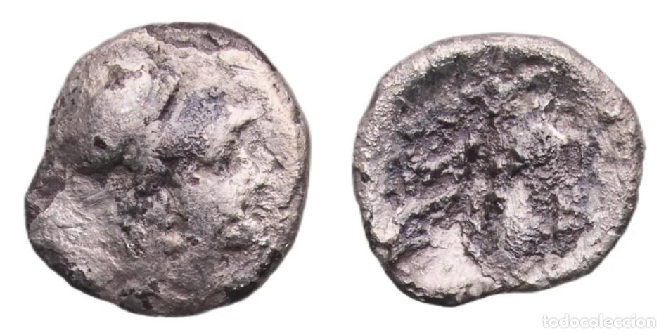 Monedas Grecia antigua: Moneda Grecia Antigua a identificar - plata (numism&aacute;tica mundo antiguo grecia roma oro silver onza)