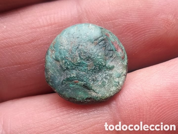 Monedas Grecia antigua: Muy Rara Moneda griega de Ainos - Tracia