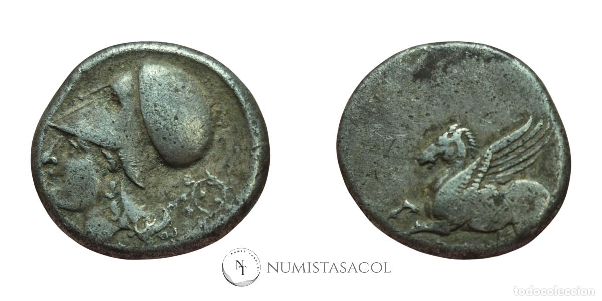 Monedas Grecia antigua: NT / ESTATERA PLATA CORINTO (A1228) - Foto 3