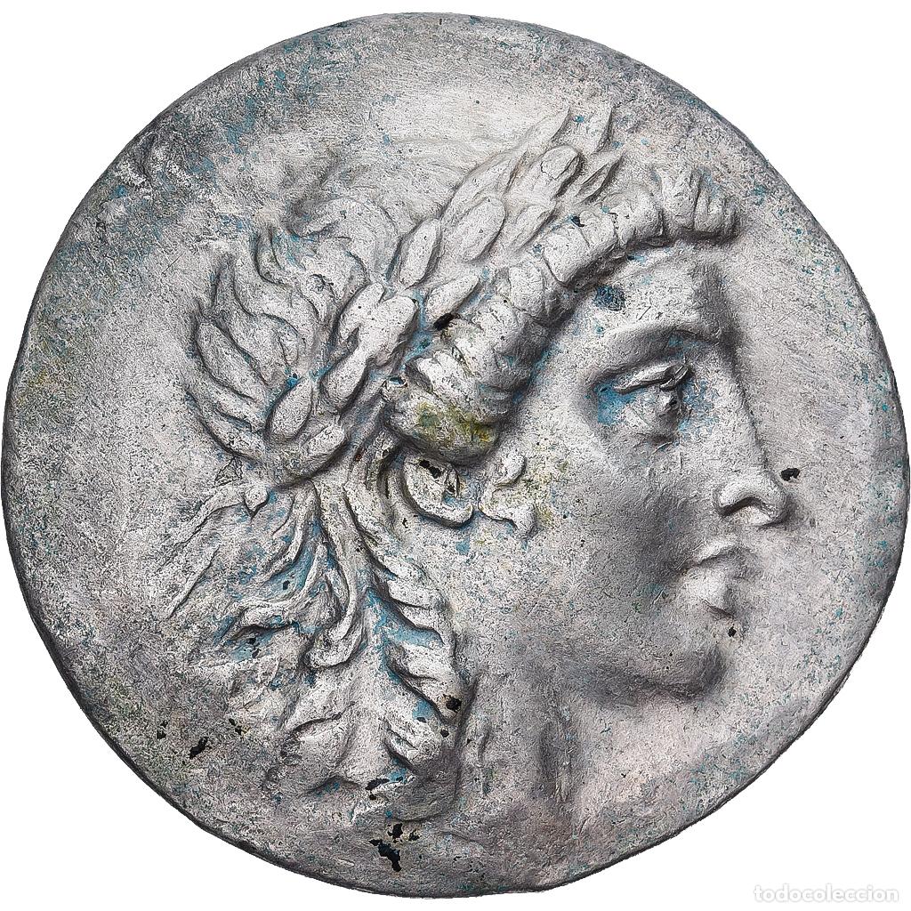 Monedas Grecia antigua: [#1545933] Aeolis, Tetradrachm, Mid 2nd century BC, Myrina, Plata, BC+, SNG-vonAulock:1663
