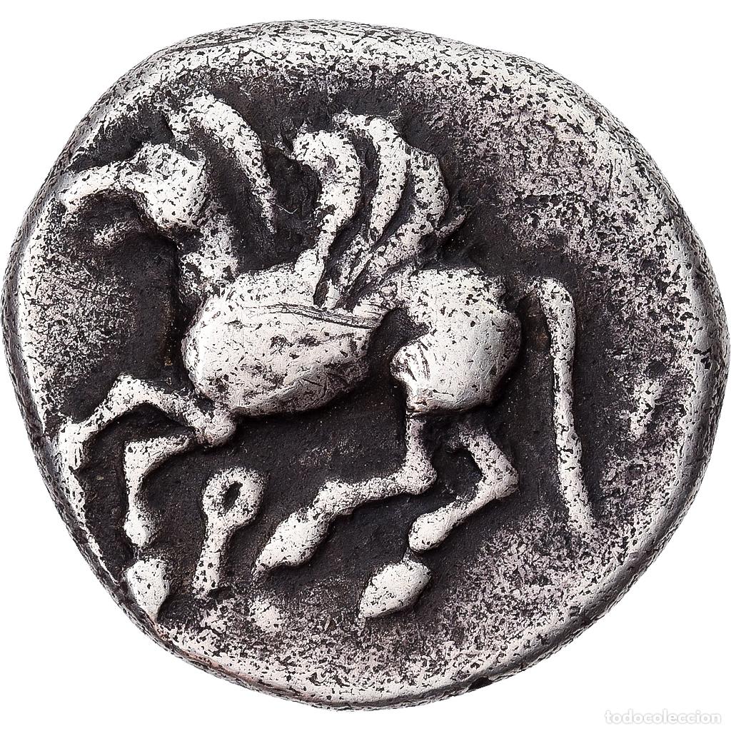 Monedas Grecia antigua: [#1545940] Corinthia, Drachm, 550-515 BC, Corinth, Plata, MBC