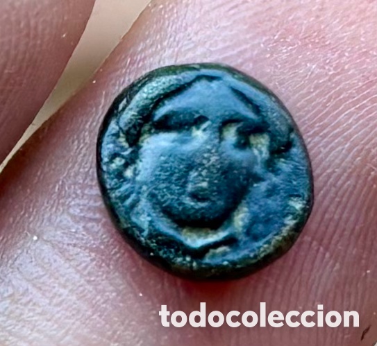 Monedas Grecia antigua: Moneda ANTIGUA GRECIA. Larissa Phrikonis. (400 a.C) Apolo