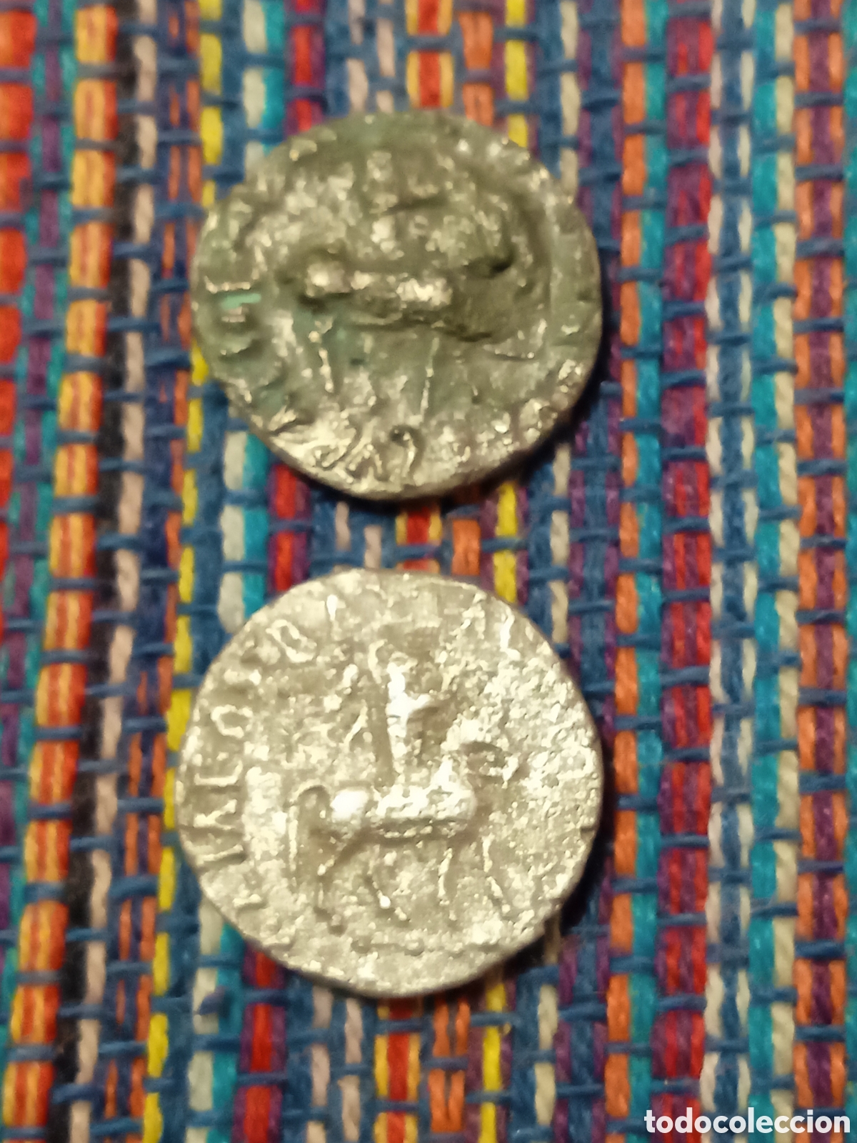 Ancient Greece Coins: 2CAJ25- DOS DRACMAS AZES II (35-5 A.C.) TRIBUS ESCITAS PAKIST&Aacute;N