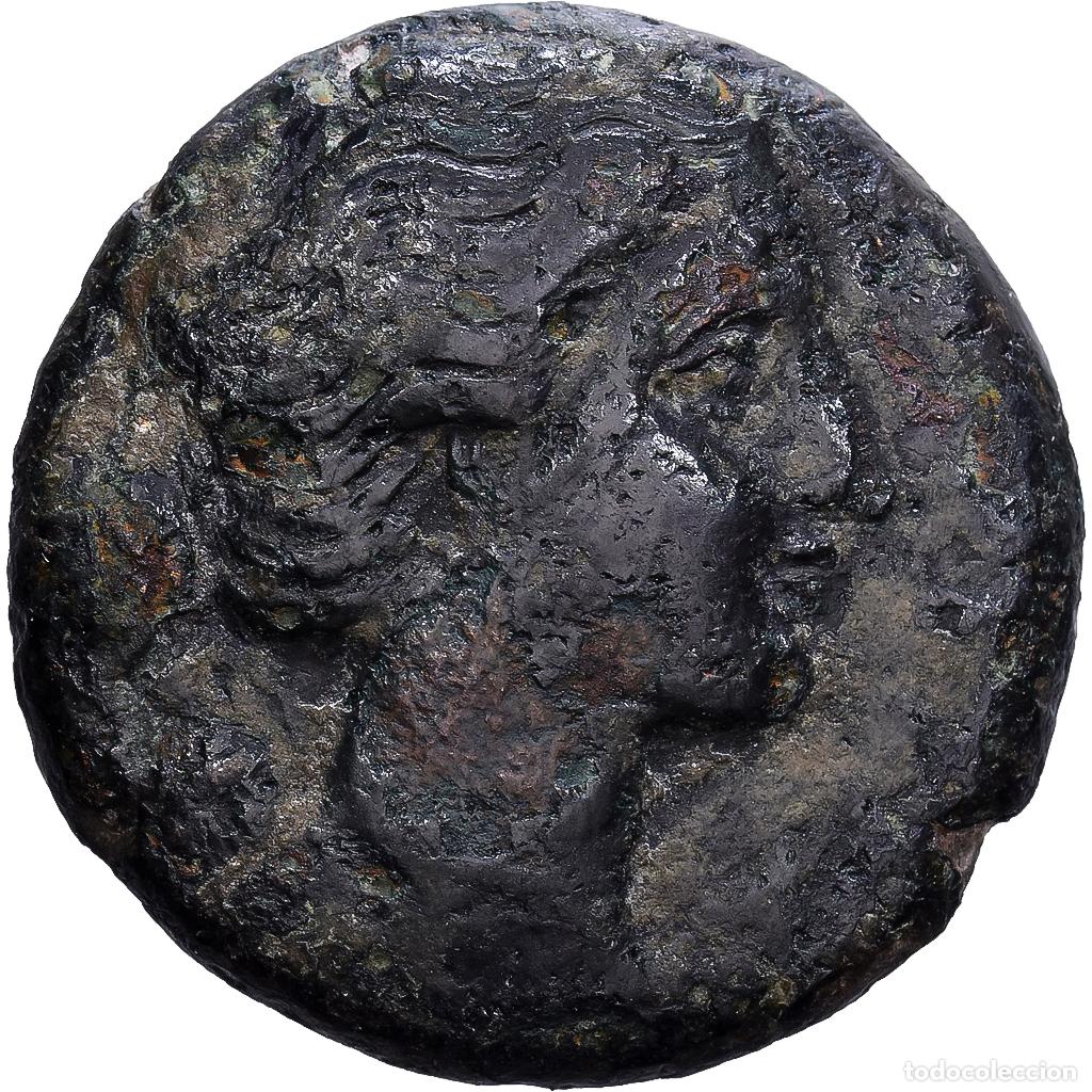 Monedas Grecia antigua: [#139809] Sicily, Agatocles, &AElig; Unit, 304-289 BC, Syracuse, Bronce, BC+, HGC:2-1537