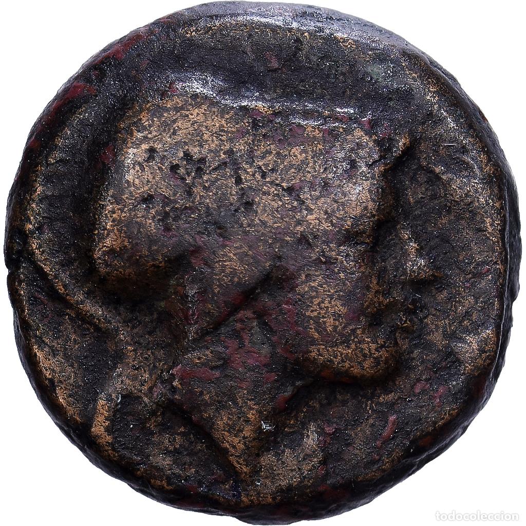 Monedas Grecia antigua: [#139815] Attica, &AElig; Unit, ca. 284-270 BC, Athens, Bronce, BC+, HGC:4-1737