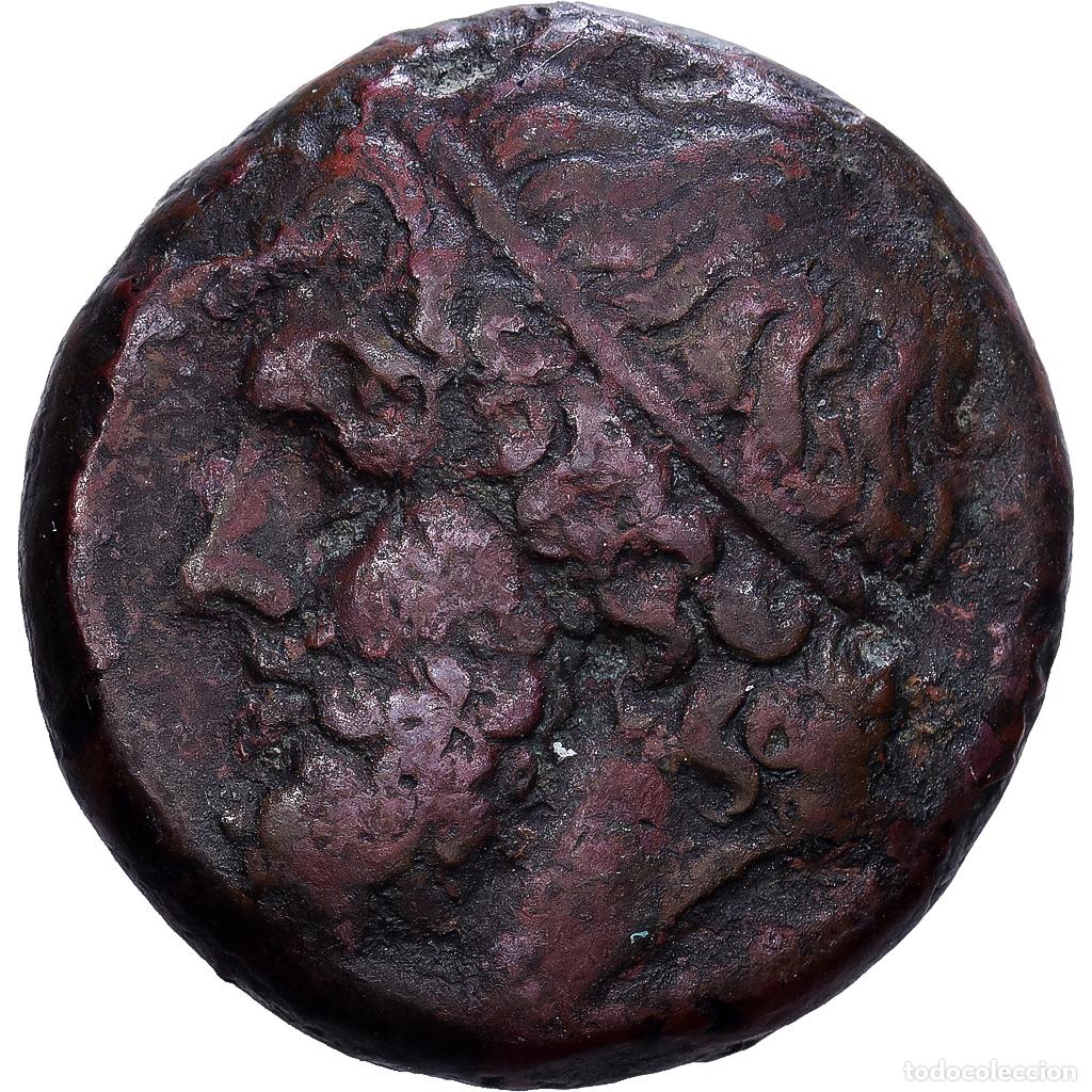 Monedas Grecia antigua: [#139810] Sicily, Hieron II, Tetras, 240-215 BC, Syracuse, Bronce, BC+, HGC:2-1550