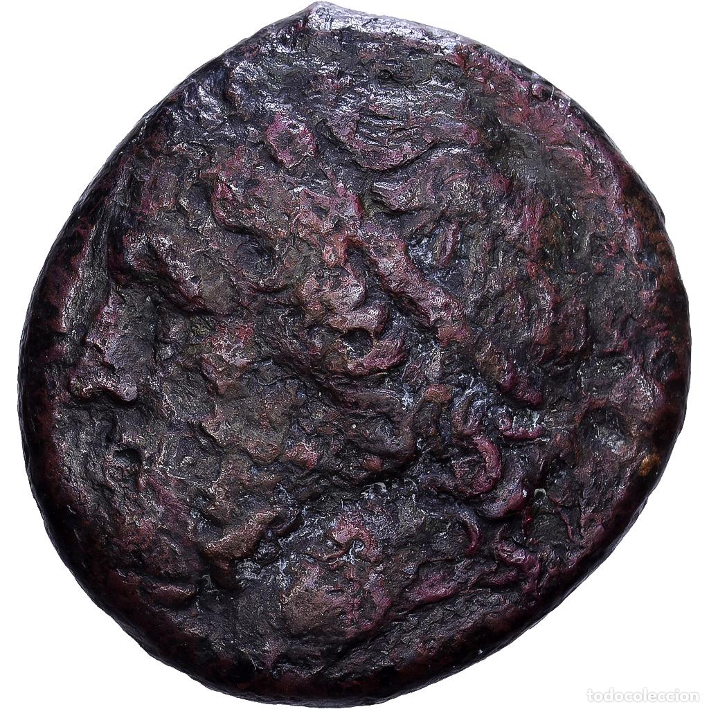 Monedas Grecia antigua: [#139811] Sicily, Hieron II, Tetras, 240-215 BC, Syracuse, Bronce, BC+, HGC:2-1550