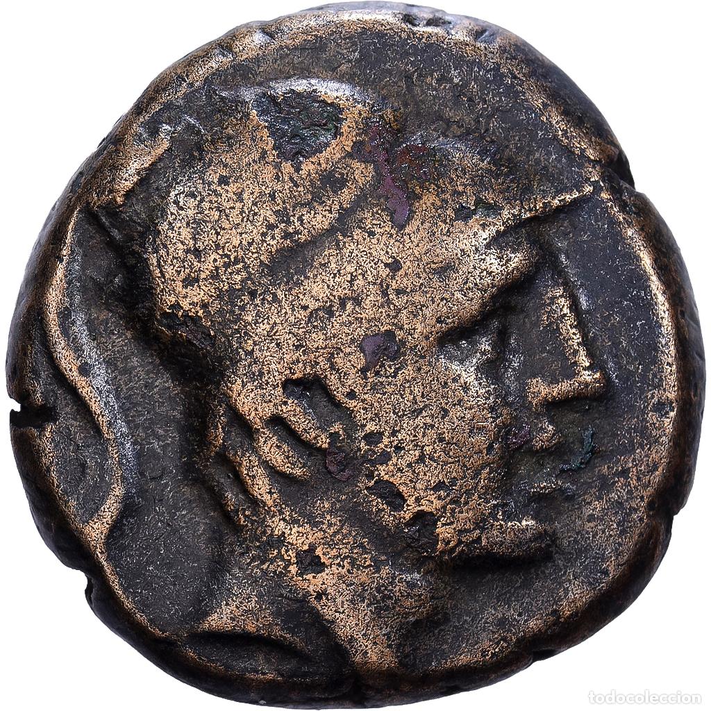 Monedas Grecia antigua: [#139827] Paphlagonia, time of Mithradates VI, &AElig; Unit, 105-90 BC, Amastris, Bronce, BC+