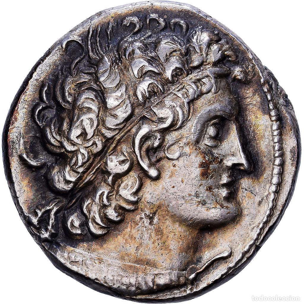 Monedas Grecia antigua: [#1546192] Egypt, Ptolemy X, Tetradrachm, 98-97 BC, Alexandria, Plata, EBC, SNG-Cop:366