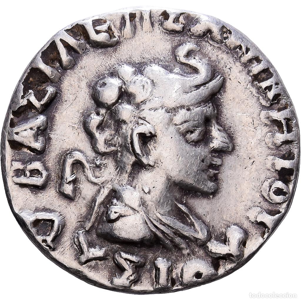 Monedas Grecia antigua: [#1546186] Bactria, Lysias Aniketos, Drachm, 130-125 BC, Plata, BC+, HGC:12-240