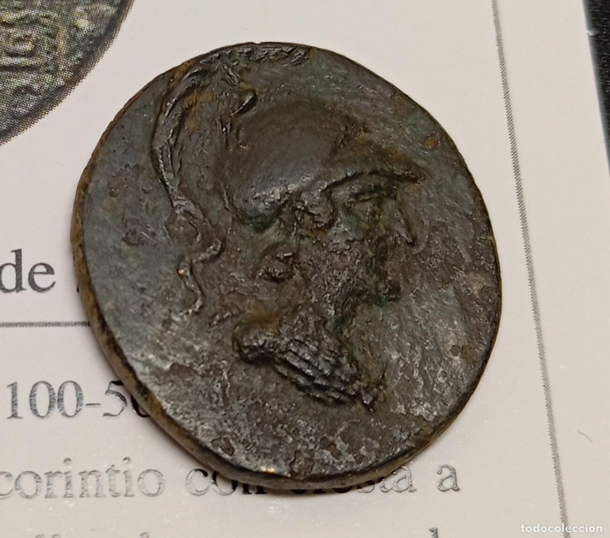 Monedas Grecia antigua: Frigia moneda griega, Apameia CERTIFICADO 100-50 aC Ae. 7,19 g/24 mm PHRYGIA
