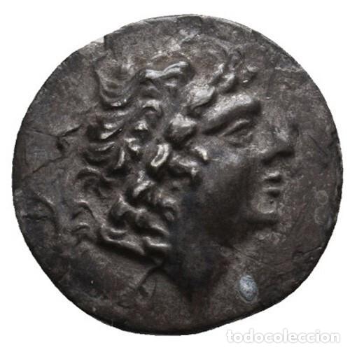 Monedas Grecia antigua: TETRADACMA DE ARIATES V DEL REINO DE CAPADOCIA 163-130 AC PLATA