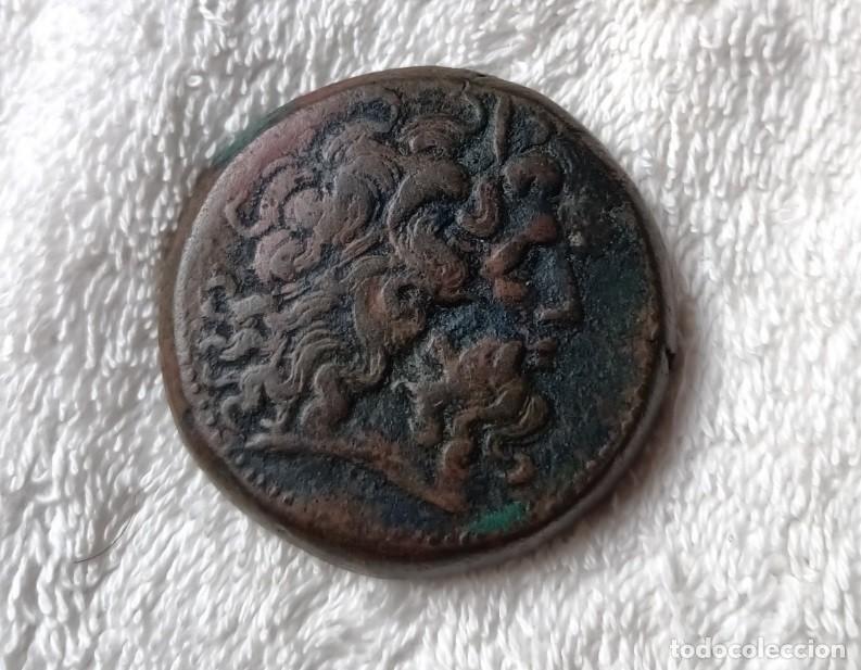 Monedas Grecia antigua: BRONCE PTOLOMEO IV . EGIPTO 221 - 203 a. C