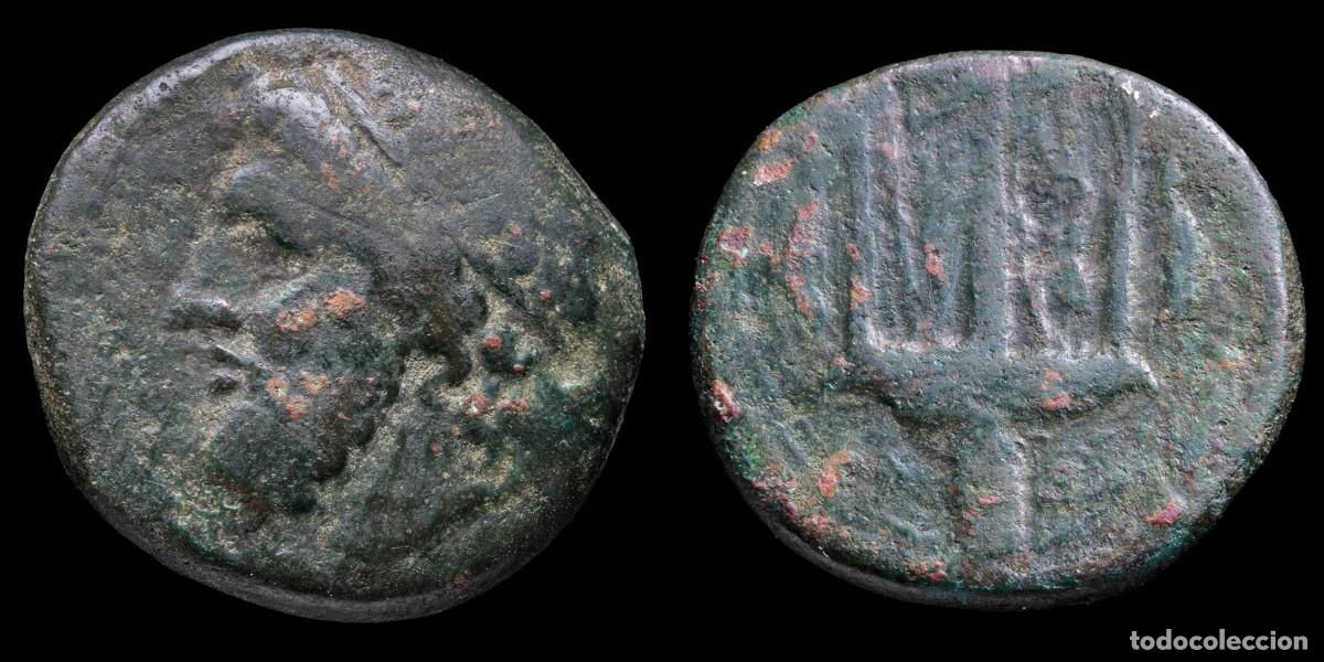 Monedas Grecia antigua: Greek Bronze Hieron II, Syracuse (270-215 b.C.) - 21 mm / 8,09 gr.