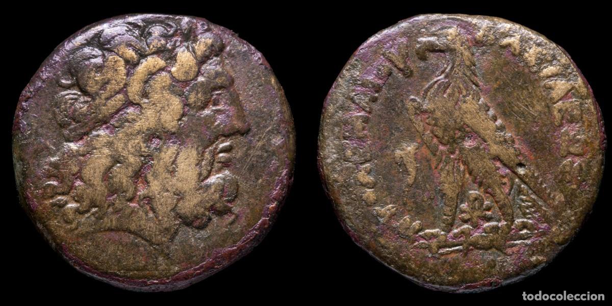 Monedas Grecia antigua: Greek Ptolemy III Obol, Egypt (246-222 b.C.) - 24 mm / 8,58 gr.