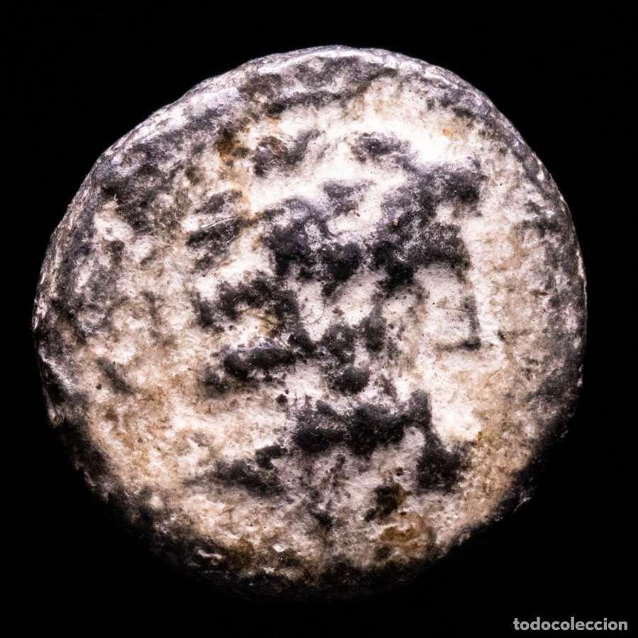 Monedas Grecia antigua: Arados, Fenicia. 2do siglo antes de Cristo. Zeus / Proa (340)