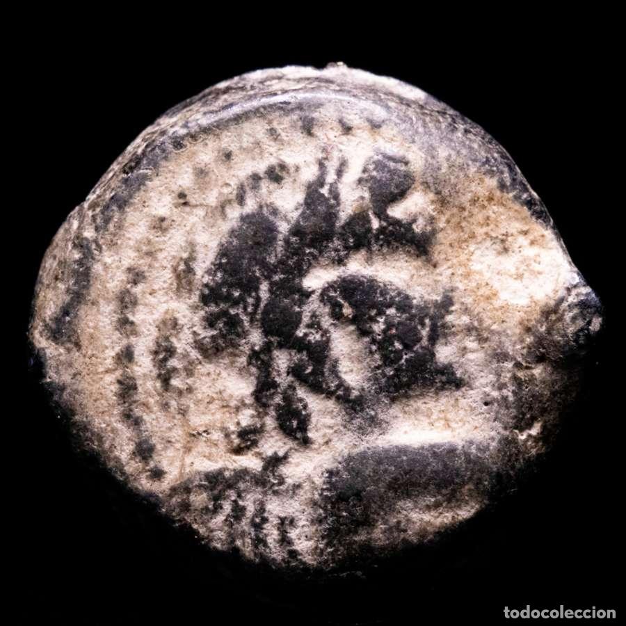 Monedas Grecia antigua: Reino Seleucida Antioco VII 129 aC (EOP) - Eros Tocado de Isis (701)