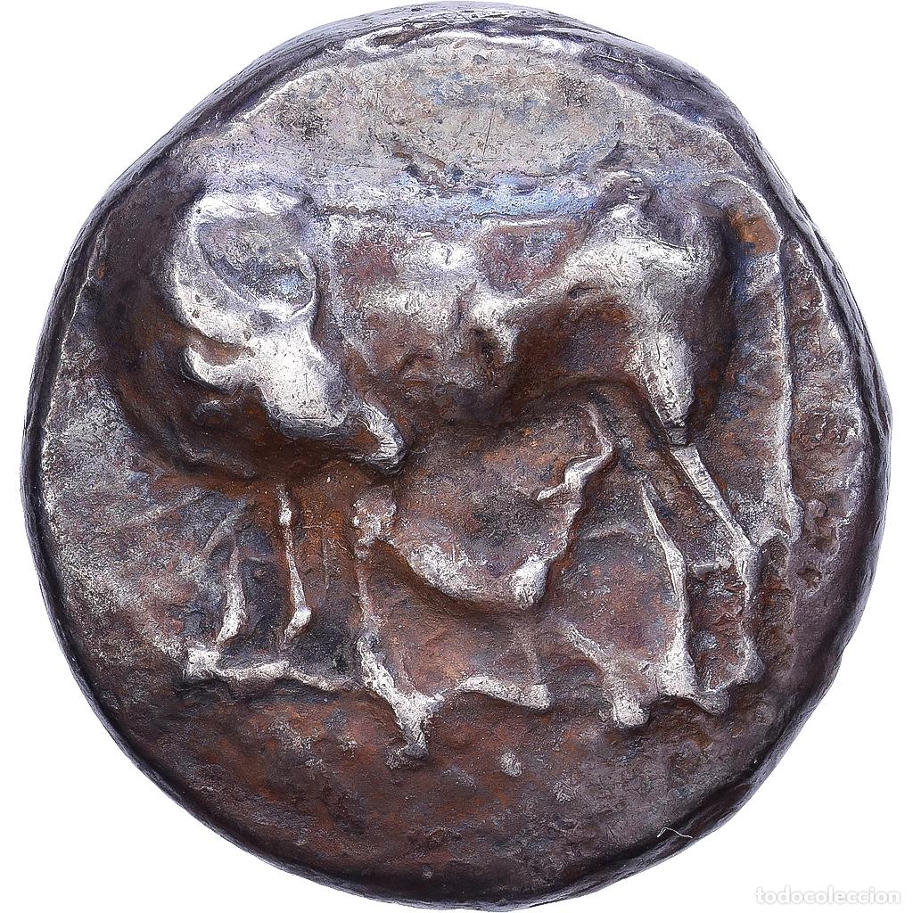 Monedas Grecia antigua: [#982578] Korkyra, Stater, 450-400 BC, Korkyra, Plata, BC+, BMC:59