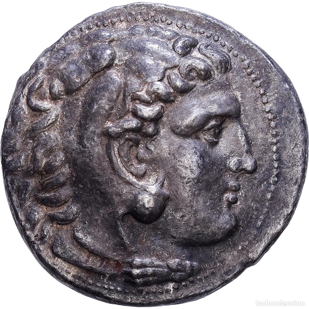 Monedas Grecia antigua: [#1203301] Phoenicia, Philip III, Tetradrachm, 319-318 BC, Sidon, Plata, MBC