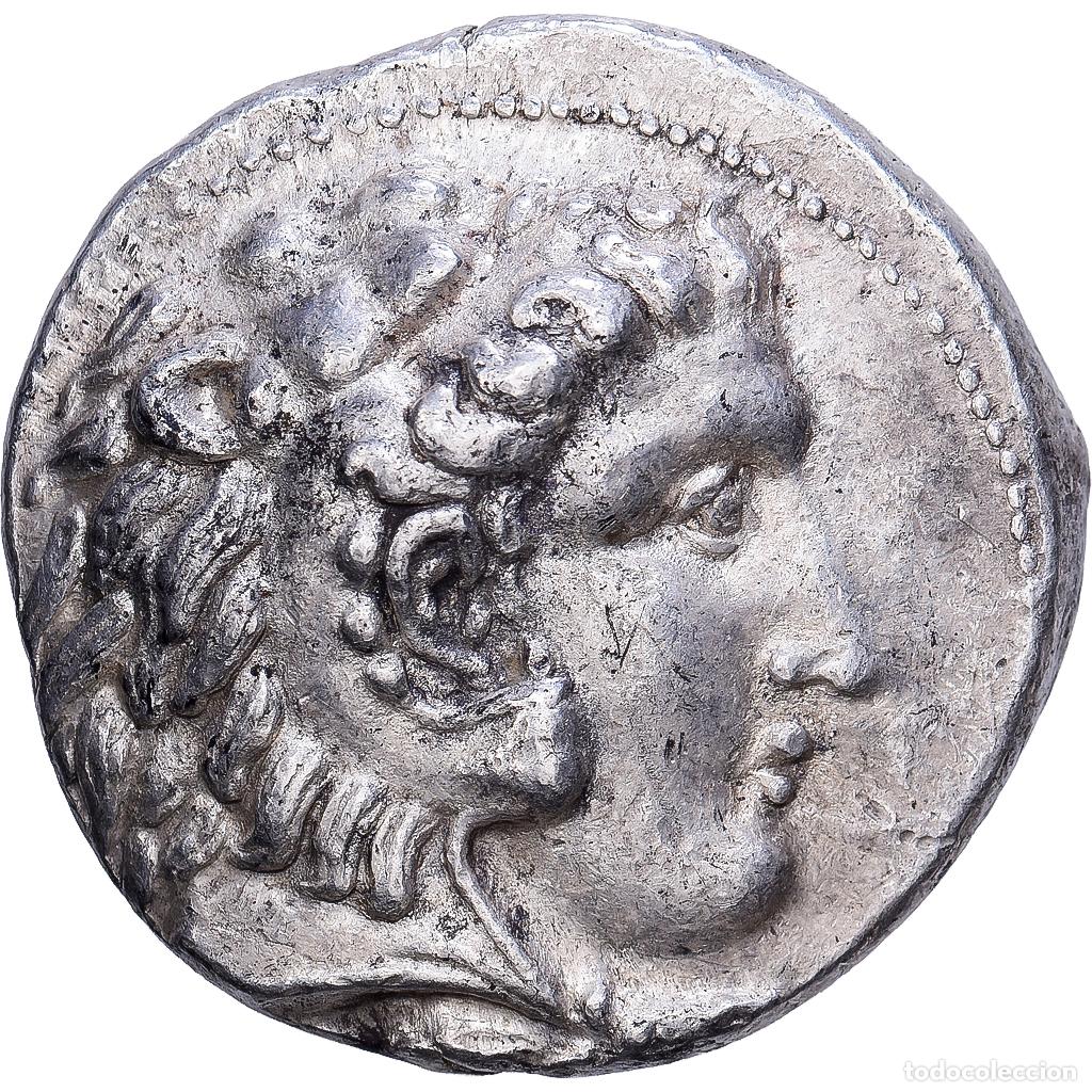 Monedas Grecia antigua: [#1203317] Phoenicia, Ptolemy I Soter, Tetradrachm, ca. 320-310 BC, Aradus, Plata, MBC+