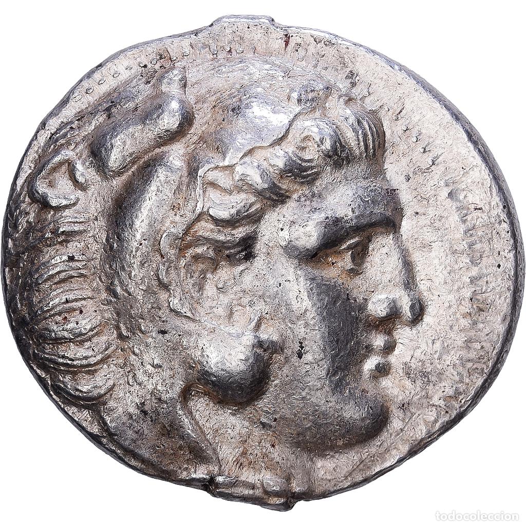 Monedas Grecia antigua: [#1203306] Phoenicia, Philip III, Tetradrachm, 318-317 BC, Sidon, Plata, EBC