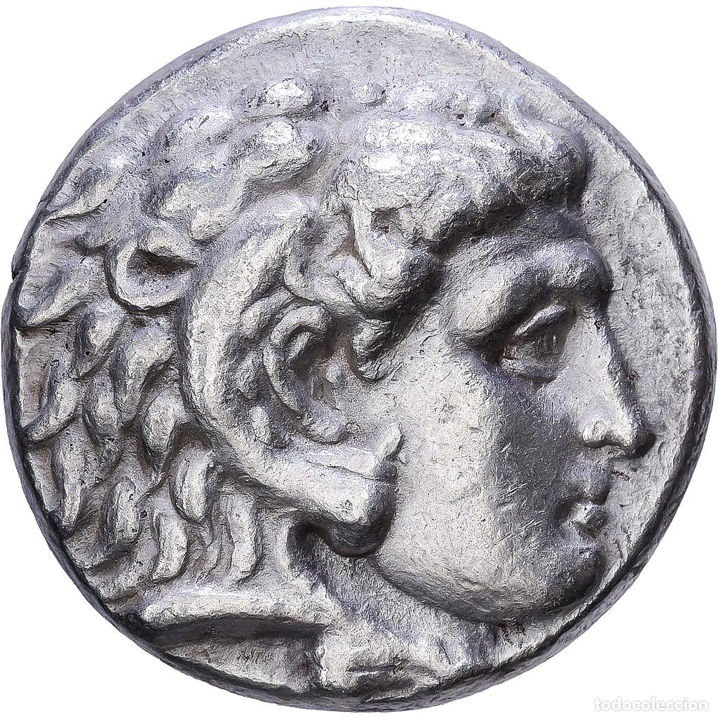 Monedas Grecia antigua: [#1546942] Kingdom of Macedonia, Philip III, Tetradrachm, 323-317 BC, Babylon, Plata, BC+