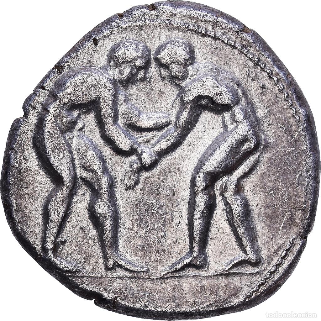 Monedas Grecia antigua: [#1547019] Pamphylia, Stater, 420-370 BC, Aspendos, Plata, MBC