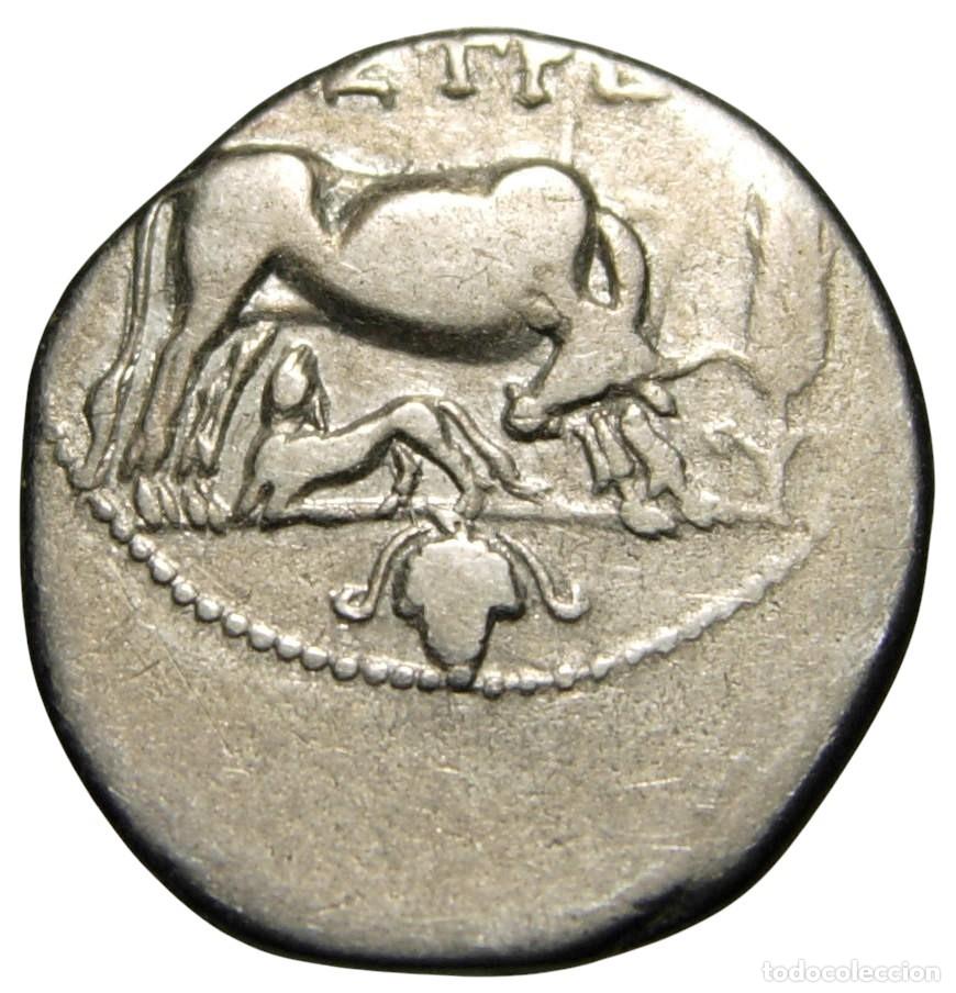 Monedas Grecia antigua: Illyria, Dyrrhachion AR Dracma (c. 200-30 aC)