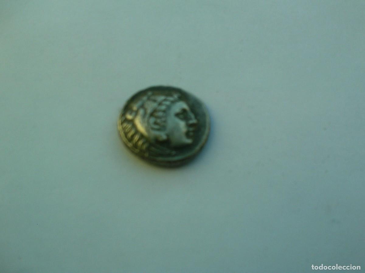Monedas Grecia antigua: DRACMA PLATA. EPOCA ALEJANDRO MAGNO