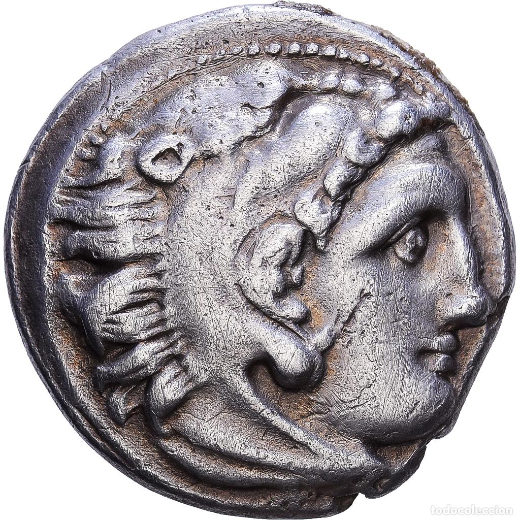 Monedas Grecia antigua: [#1547246] Kingdom of Macedonia, Alexandre III le Grand, Drachm, 323-319 BC, Kolophon