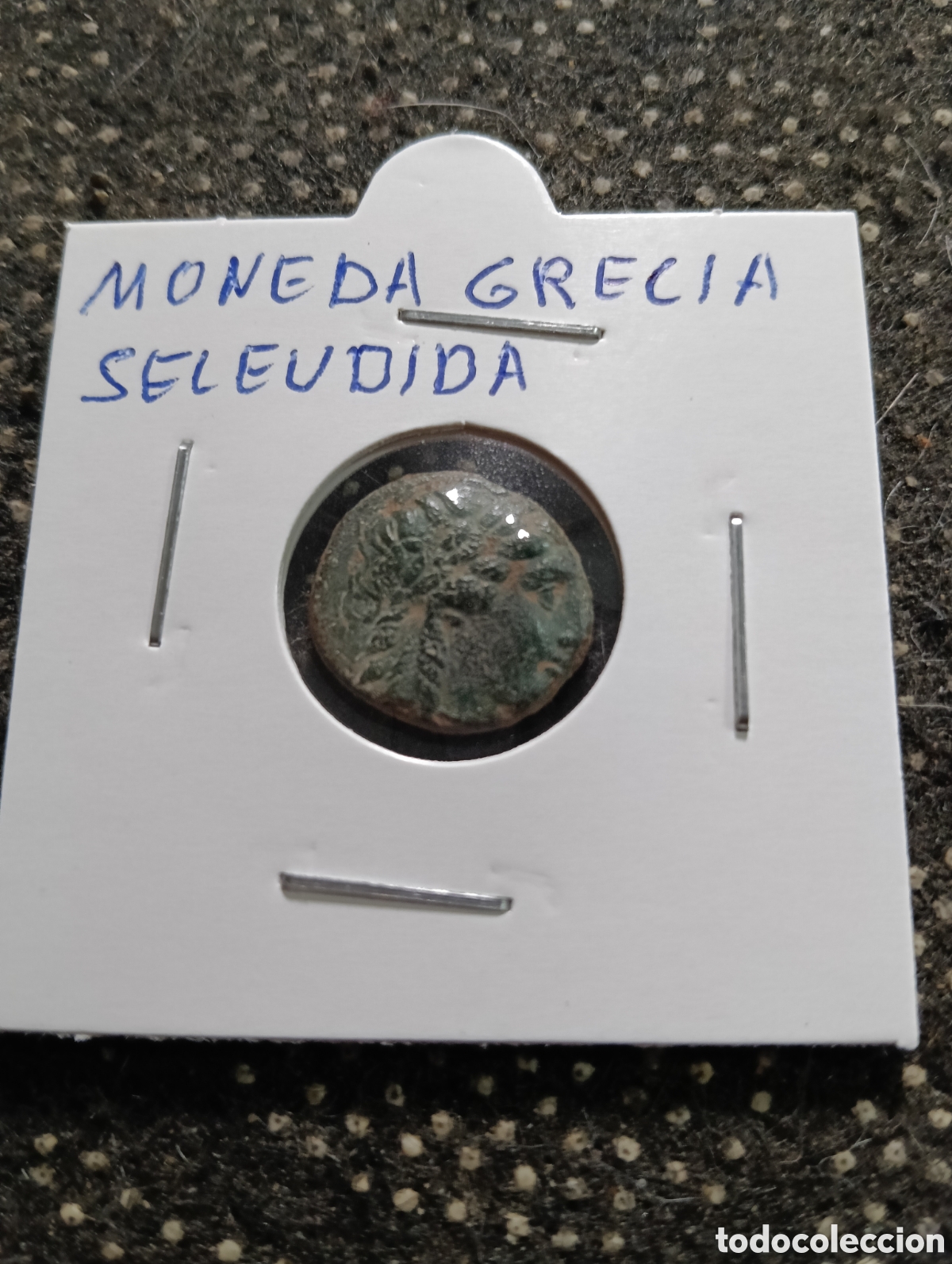 Monedas Grecia antigua: Moneda de Grecia? Seleudida, en muy buen estado, toda legible 17 mm.