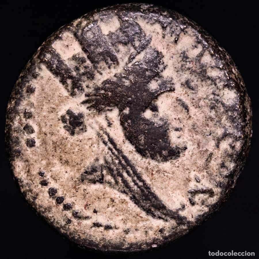 Monedas Grecia antigua: Seleucia y Pieria, Antioch ad Orontem. Tyche / Altar ЄT ZOP. 128/129