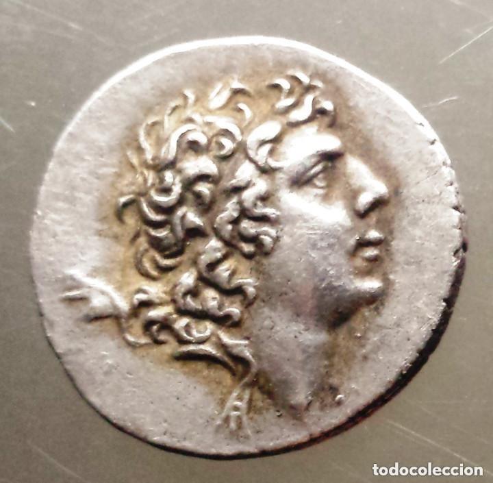 Monedas Grecia antigua: Reyes de Capadocia - Dracma Ariarates IX Eusebes Filop&aacute;tor - Ex-CNG