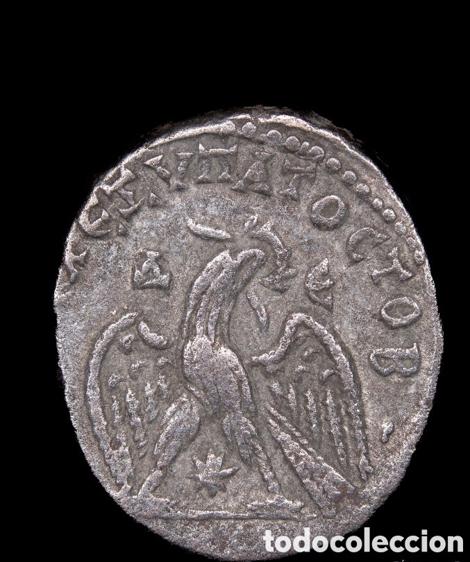 Monedas Grecia antigua: Heliog&aacute;balo (218-222DC) AR Tetradracma. Pier&iacute;a, Antioqu&iacute;a. Heliog&aacute;balo (218-222AD)