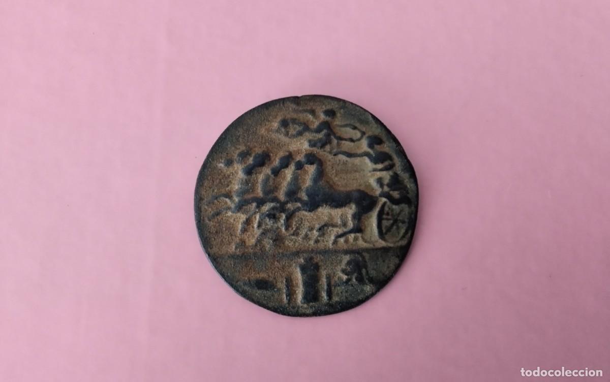 Monedas Grecia antigua: DECADRACMA DE SIRACUSA MEDALLA REPRODUCCION , ACU&Ntilde;ADA EN FRANCIA SIGLO XIX 14,4 GR.
