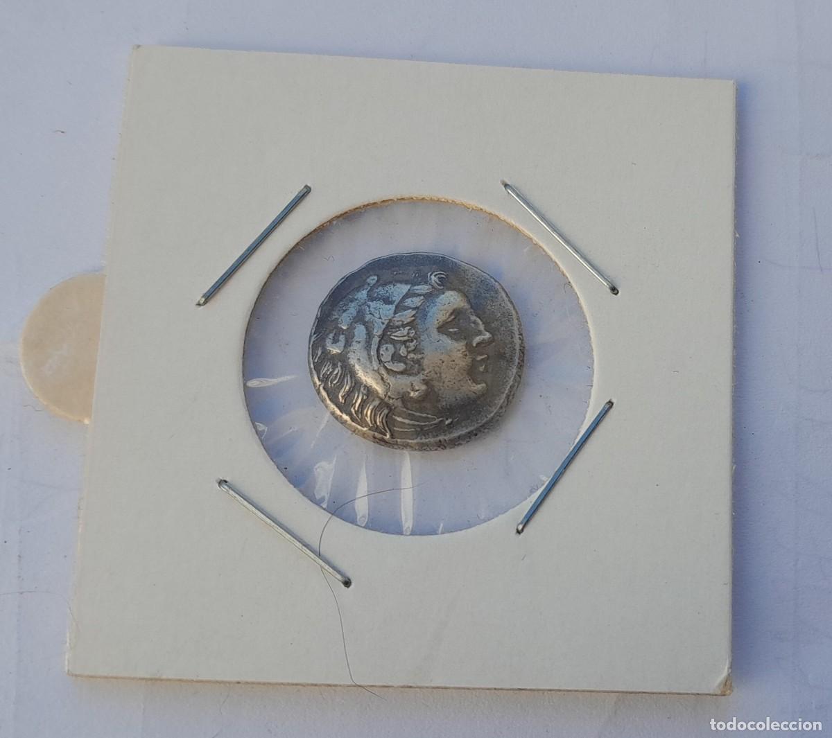 Ancient Greece Coins: DRACMA PLATA. EPOCA ALEJANDRO MAGNO