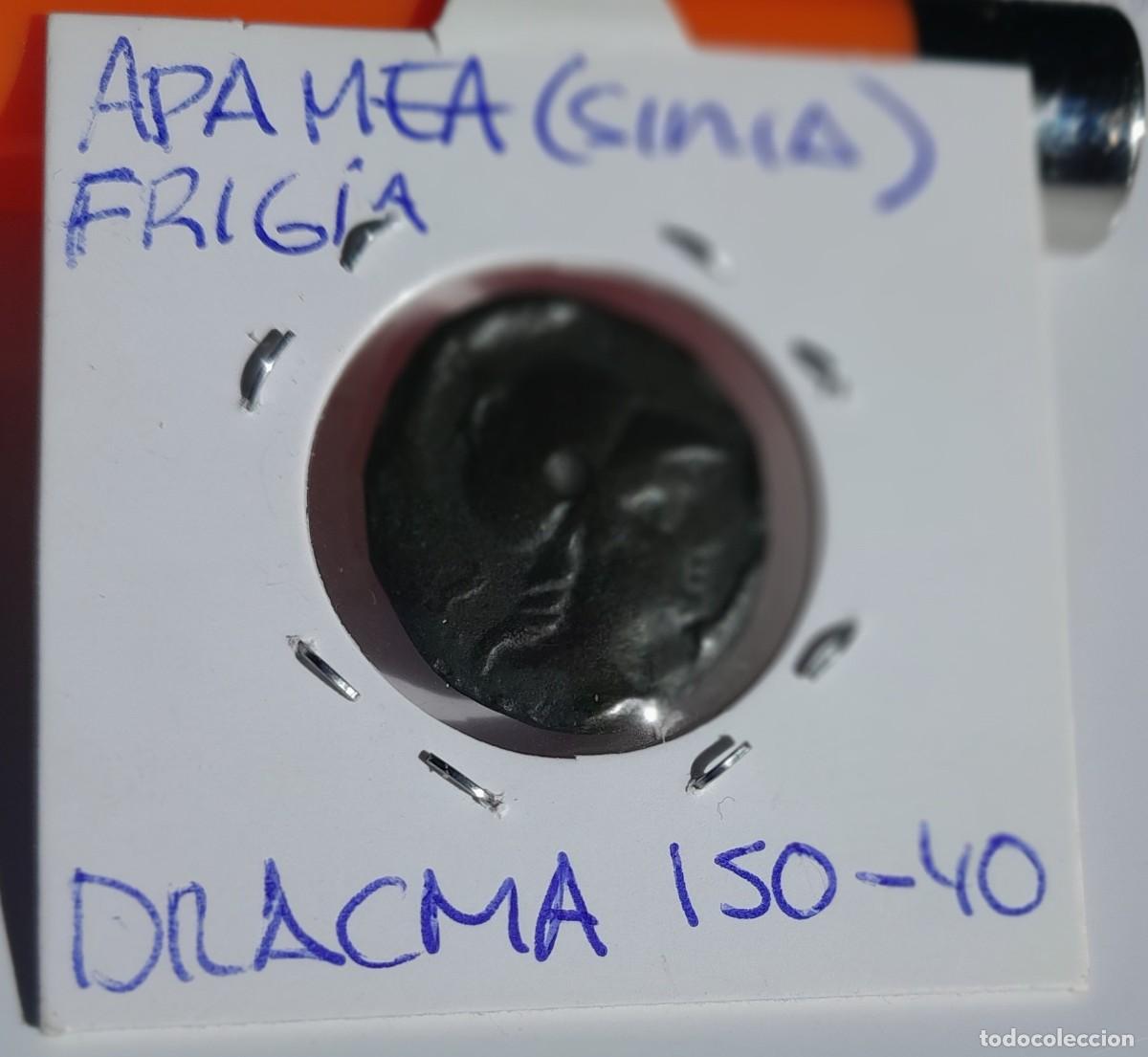 Monedas Grecia antigua: DRACMA FRIGIO. APAMEA 150-40 AC
